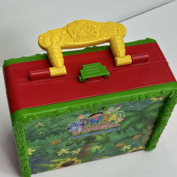 Dora The Explorer School Box Games Picnic Fiesta FP Nick Jr 2003 BOX ONLY - Picture 4 of 10